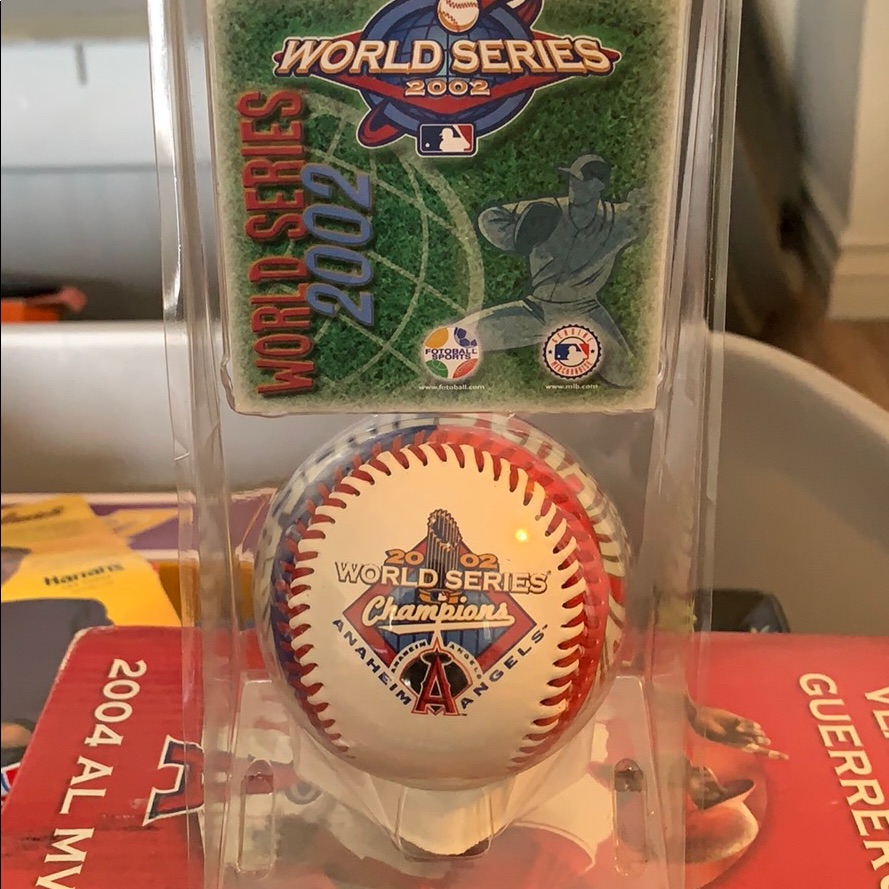 2002 World Series Championship Baseball
